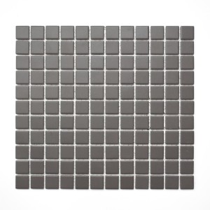 Mozaika czarna mały kwadrat mat Metropol MM 0575 32,6 x 30,0