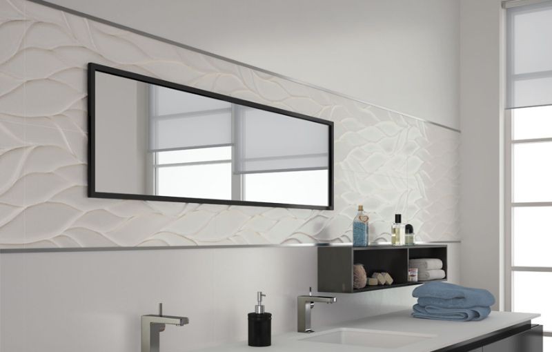 Saloni Fluctus Nacar 30x90 KCZ835 płytka ścienna 150969