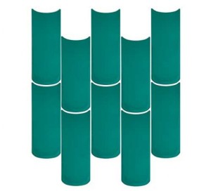 WOW Boho Tear Emerald 10x25 płytka ścienna