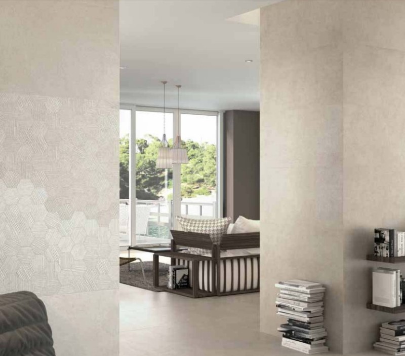 Płytki łazienkowe szare Newker Maui Grey 45X90 64033