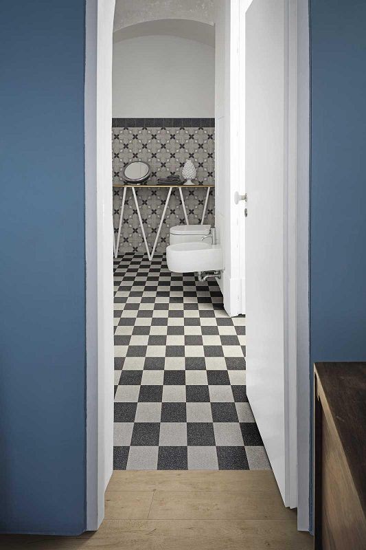 Marazzi D_Segni Scaglie Black 20x20 M1KY płytka gresowa lastryko 136583