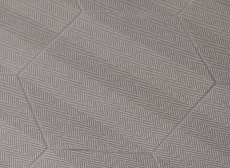 Płytka heksagonalna patchworkowa Quintessenza D'autore Tweed Grigio 26,6x23 bn 34559