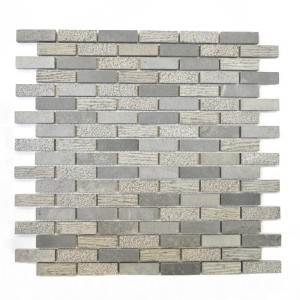 Mozaika kamień szary paski Metropol MM 0378 30,5x30,5