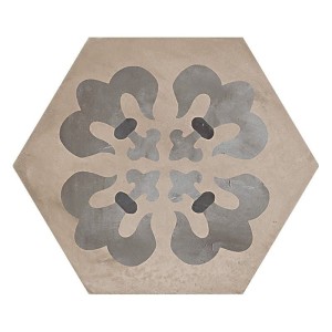Marca Corona Terra Giglio Esagona Versione F 25x21,6 0406 płytki heksagonalne