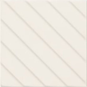 Marca Corona 4D Diagonal White 20x20 E062 płytki ścienne
