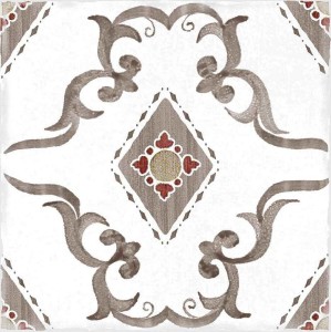Estudio Andratx Dragonera Greige 15x15 płytka podłogowa patchwork
