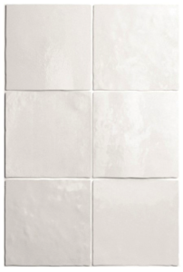 Płytki-wiejskie kwadratowe białe Equipe Artisan White 13,2x13,2 crp