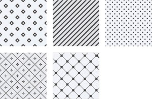 Plytki wzorzyste szare Mayolika Absolut Havana Patchwork 20x20