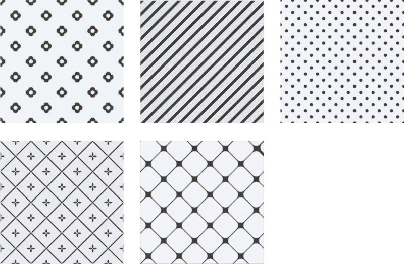 Plytki wzorzyste szare Mayolika Absolut Havana Patchwork 20x20 75911