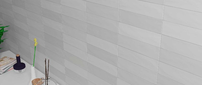 WOW Gradient White Gloss 7,5x30 płytka ścienna 159361