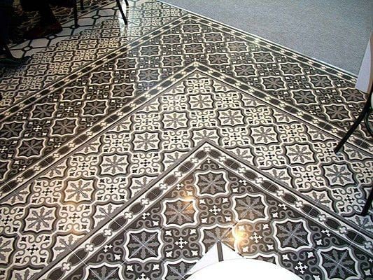 Mainzu Florentine Esquina Black 20x20 płytka podłogowa 164656