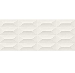 Marazzi Colorplay White Struttura Cabochon 30x90 M4KT płytka ścienna