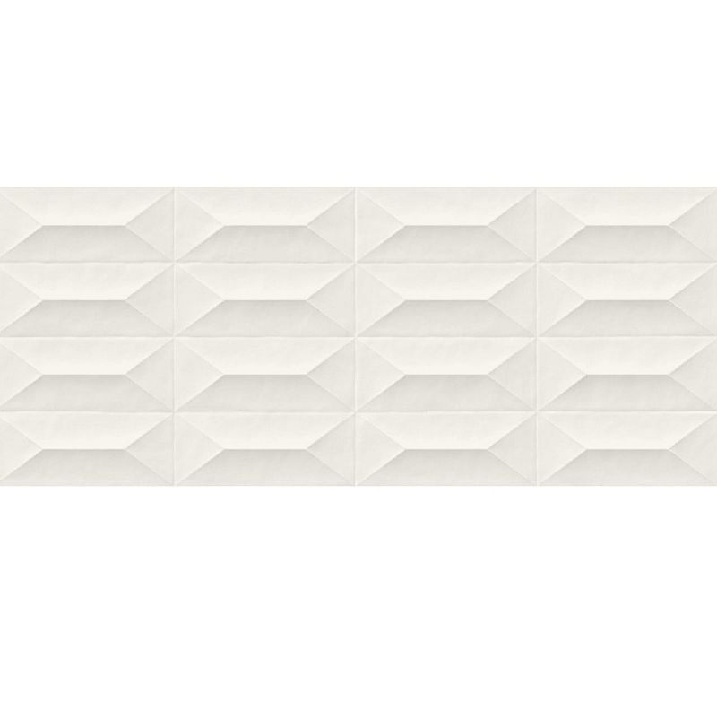 Marazzi Colorplay White Struttura Cabochon 30x90 M4KT płytka ścienna 138267
