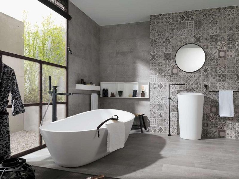 Porcelanosa Antique Grey 33,3x100 płytka ścienna 164573