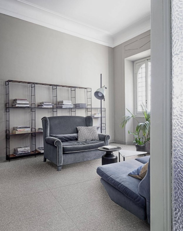 Gres lastryko jasno szary naturalny kamień Marazzi Pinch light grey 60X120 16491