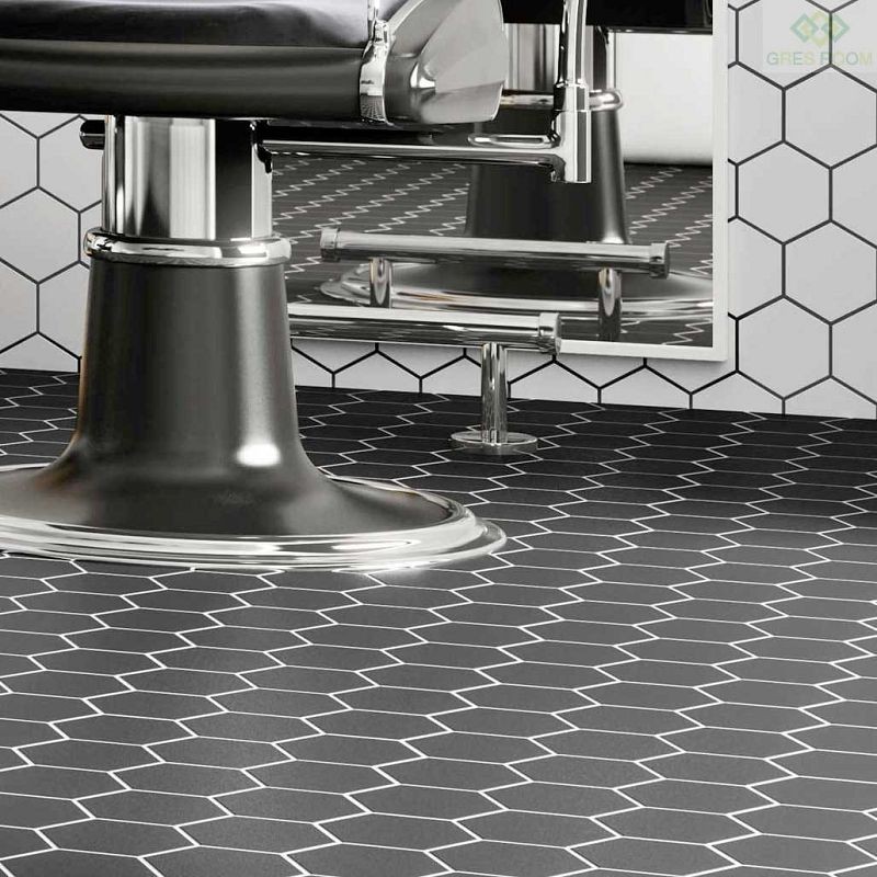 Realonda Hex Black 26,5x51 płytka gresowa 150030