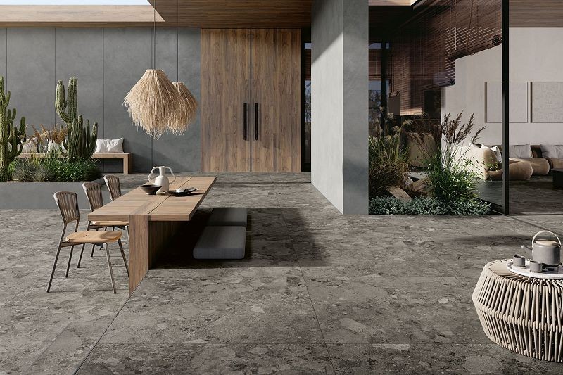 Coem Sassiepietre  Grigio Scuro Naturale Rettificato 60,4x120,8 DA627R płytki gresowe kamienne 161819