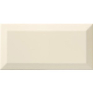 Ribesalbes Ceramica Bisel Ivory Brillo 10x20 płytka ścienna