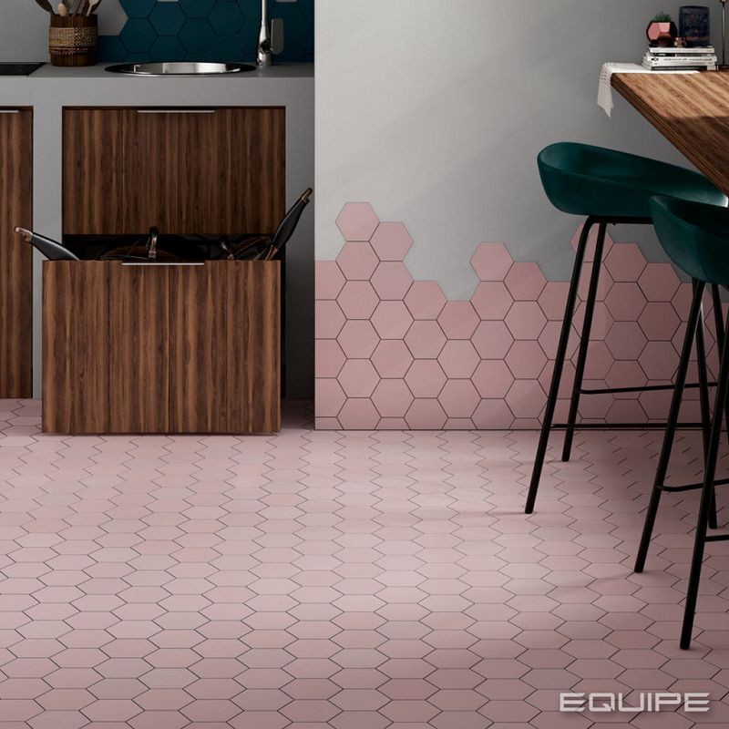 Equipe Kromatika Rose 11,6x10,1 płytki heksagonalne 127829