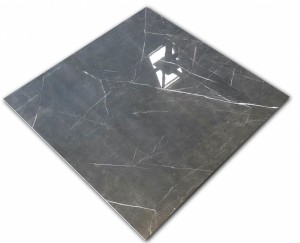 Gresy marmur brąz z grafitem cienkie białe żyły Cerim Antique Pantheon Marble 80x80