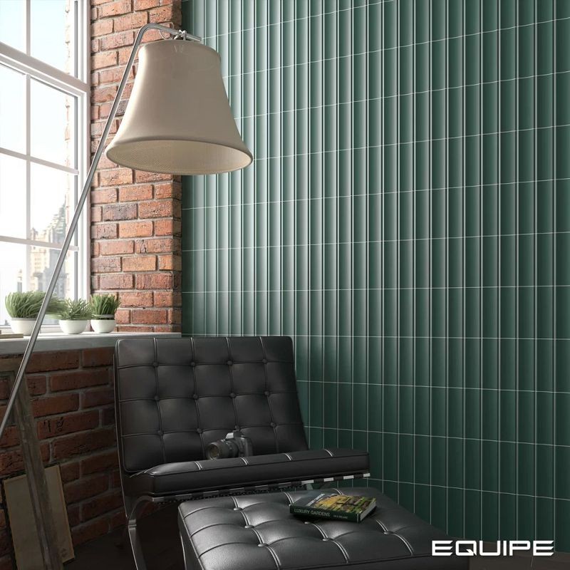 Equipe Vibe In Newport Green 6,5x20 płytki ścienne cegiełki 128638