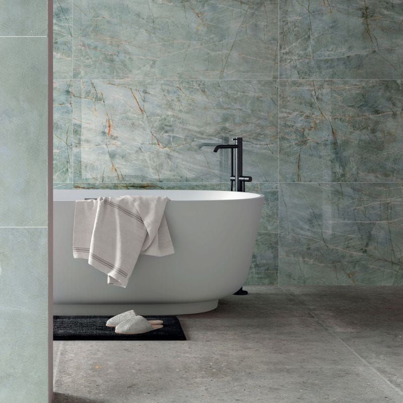 Ariana Nobile Emerald Green Lux 120x120 płytki marmurowe gresowe 105008