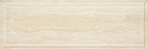 Płytki ścienne połysk imitujące marmur Marazzi Marbleline Travertin Decor str 22X66,2