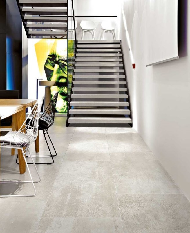 Płytki podłogowe beton przetarty szare Florim Floor Gres Rawtech Raw- White 757825 120x240 94595