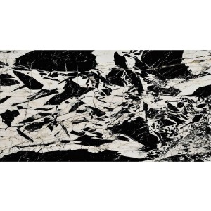 Fioranese Prestige Black Antique Effect Polished 74x148 M3717LR płytki gresowe