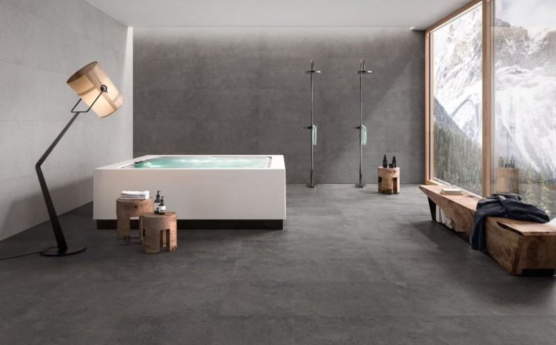 Płytki grafit beton Sant Agostino Highstone Dark CSAHS7DA12 60x120 100566