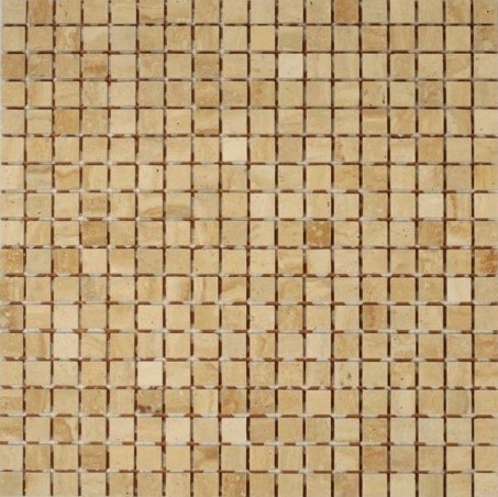 Mozaika kamień mat loppato żólta Dell Arte Botticino Lappato 30x30 31118