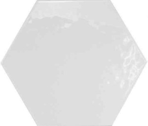 Gesy heksagonalne białe w połysku Equipe hexatile Blanco Brillo 17.5X20 crp