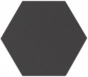 Equipe Kromatika Black 11,6x10,1 płytki heksagonalne