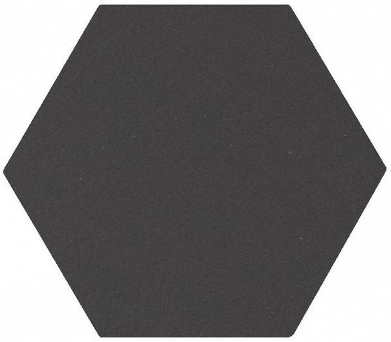 Equipe Kromatika Black 11,6x10,1 płytki heksagonalne 127811