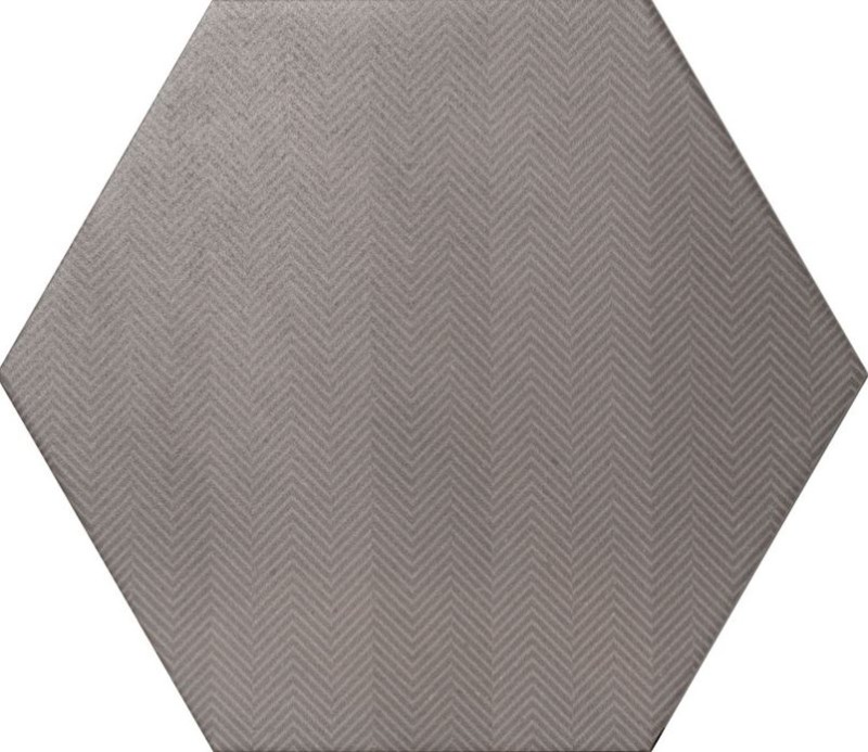 Płytka heksagonalna patchworkowa Quintessenza D'autore Tweed Grigio 26,6x23 bn 34558