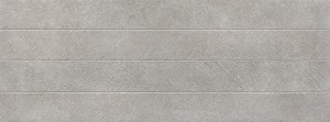 Płytki ścienne szare linii paski Porcelanosa Bottega Acero Spiga P3219317 45x120