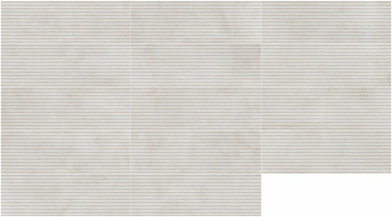 Saloni Metallo Metric Blanco 30x90 LPG500 płytki ścienne imitujące metal 151302