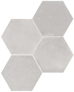 WOW Concrete Hexagon Light Grey 20x23 płytka heksagonalna