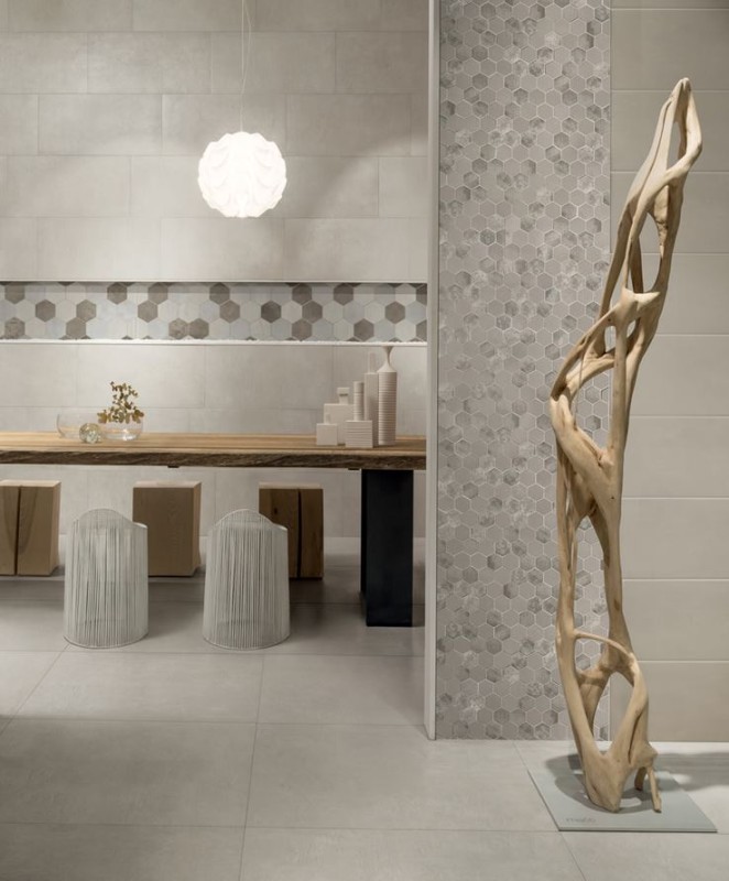 Mozaika ścienna podłogowa biały kostki Gardenia Orchidea Mood MosaicoT36 Salt 33,3 × 33,3 93419