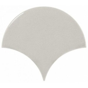 Equipe Scale Fan Light Grey 10,6x12 płytka ścienna