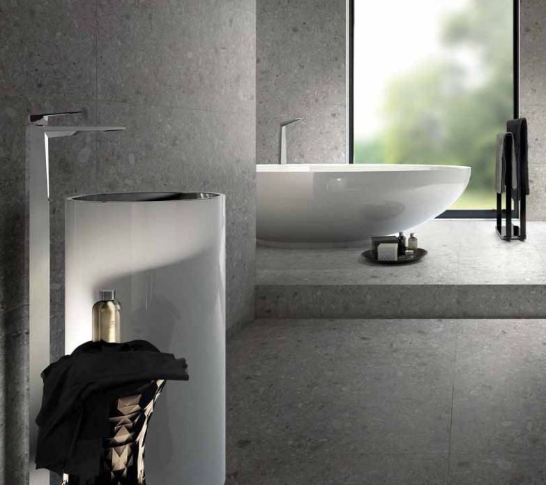 Gres szary kamień lastryko Casalgrande Padana Pietre Di Paragone Black 60x60 38088