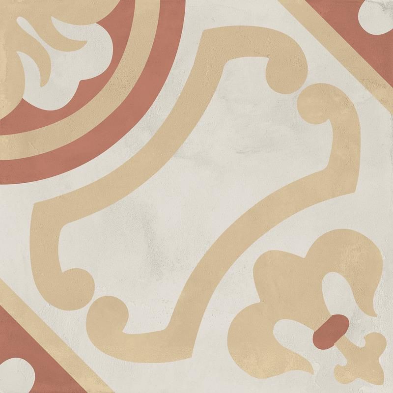 Marca Corona Terra Art Mix Tramonto/Crema 20x20 I401 płytki gresowe patchworkowe 144409