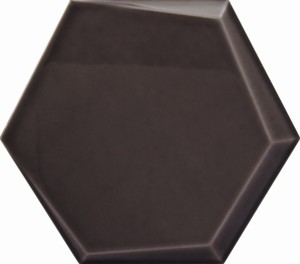 Płytki hexagonalne Decus Cuna Grafito Brillo 17x15