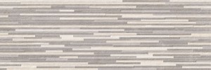 Płytki ścienne szary beż 3D Saloni Way Break Gris CKZ710 30x90