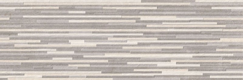 Płytki ścienne szary beż 3D Saloni Way Break Gris CKZ710 30x90 83640