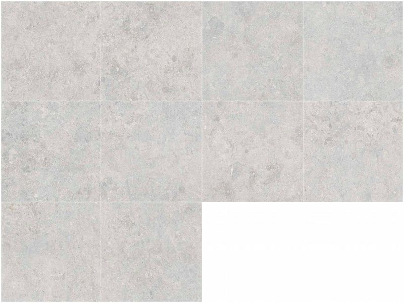 Saloni Cavallina Blanco Soft 90x90 LMN500 płytki gresowe imitujące beton 150793