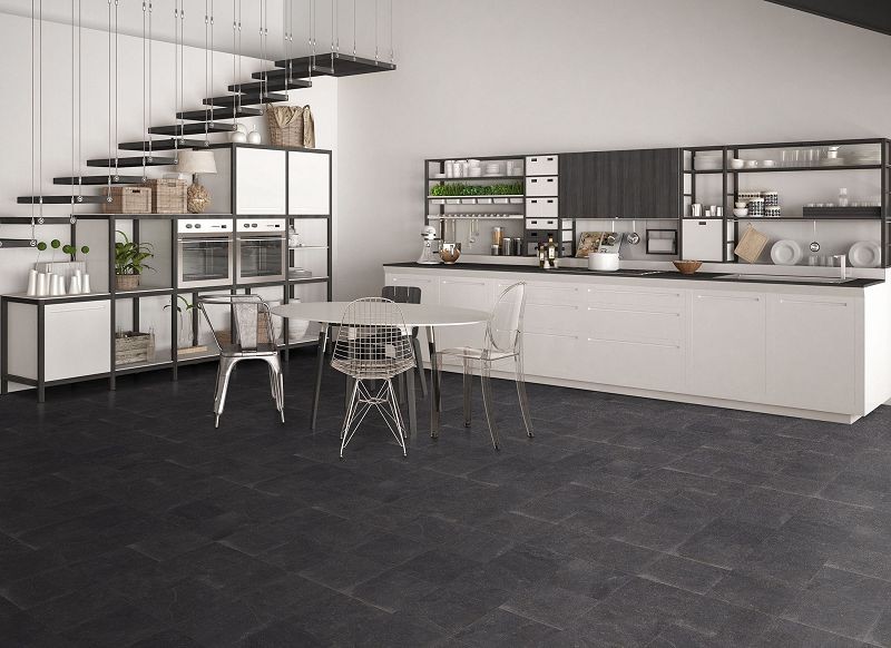 Keros Cartuja Negro 25x25 płytka gresowa 135631