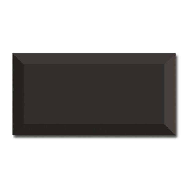 Fabresa Bevelled Negro Biselado 10x20 płytka ścienna 159077