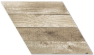 Gres drewno jodełka beż Realonda Diamond Pallet Camel Chevron R 70x40 (prawy) dms