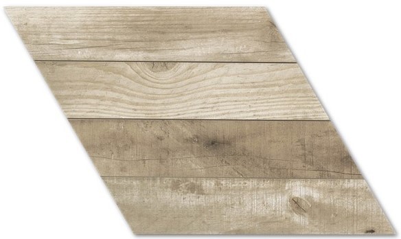 Gres drewno jodełka beż Realonda Diamond Pallet Camel Chevron R 70x40 (prawy) dms 39536